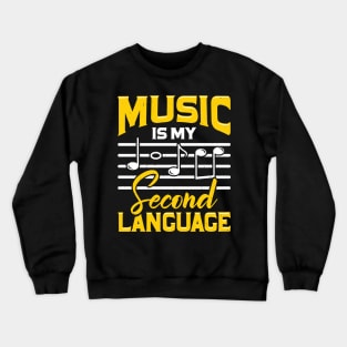 Music School Teacher Instructor Gift Crewneck Sweatshirt